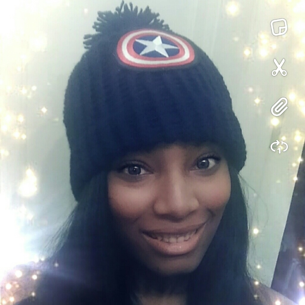Captain America knit hat